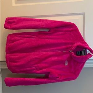 Pink north face